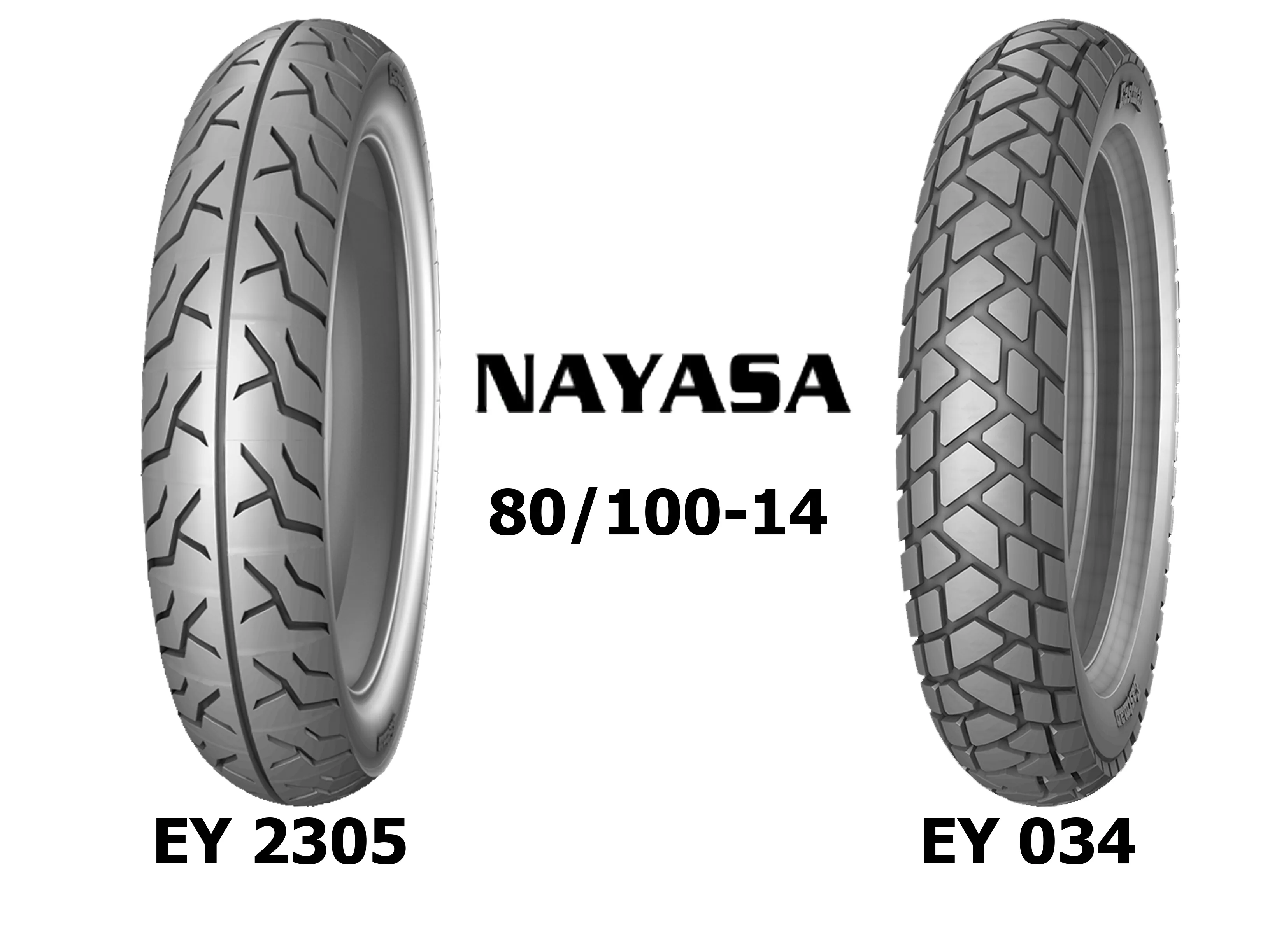 Cubierta moto 80/100 x 14 Nayasa EY 034/311/2305