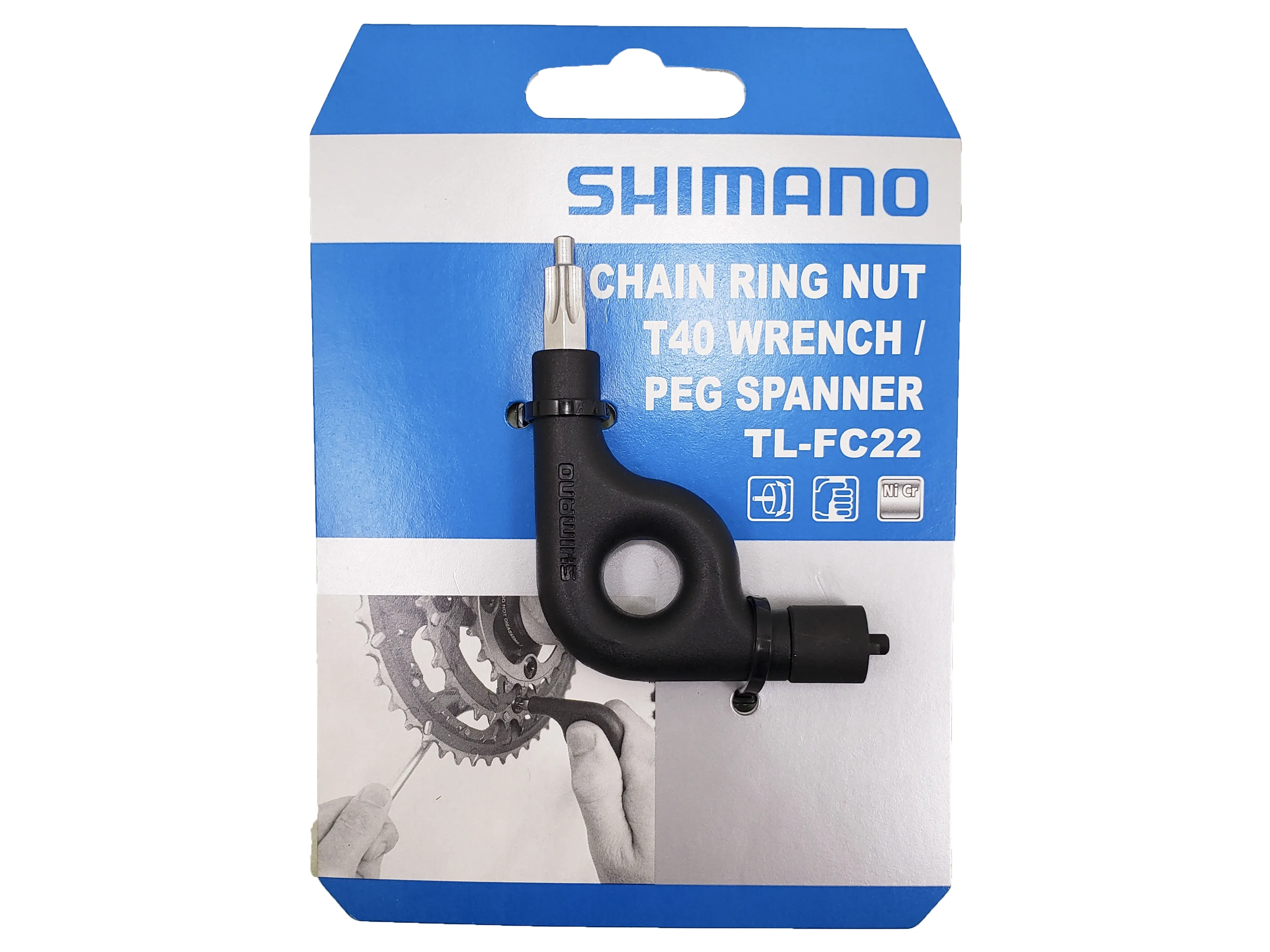 Llave p/instalar engranajes Shimano TL-FC22