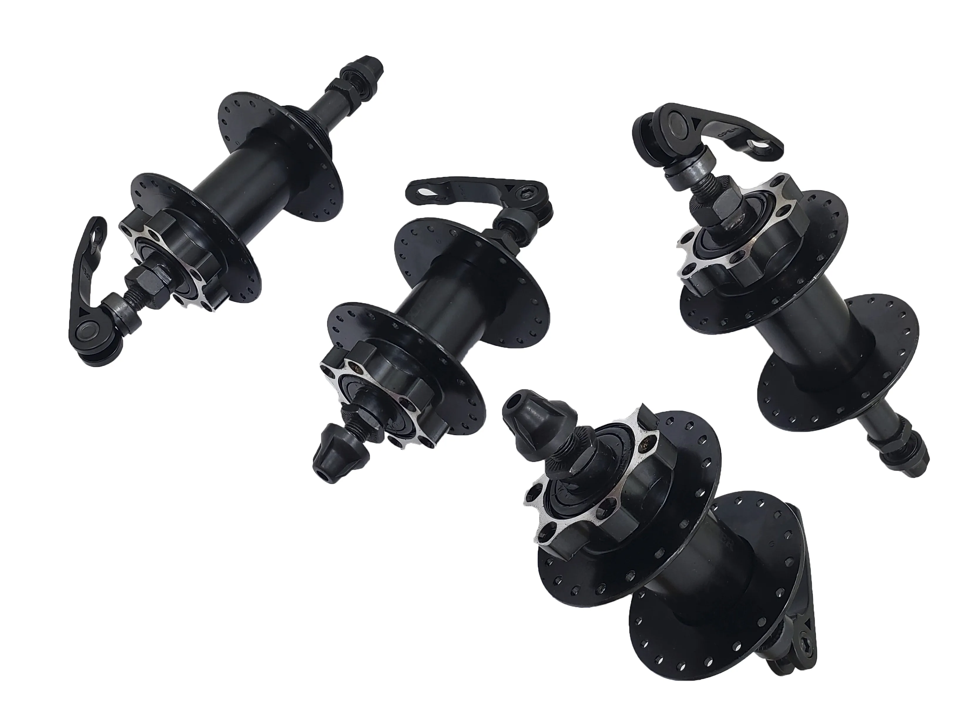 Juego de mazas acero p/ disco 6 tornillos