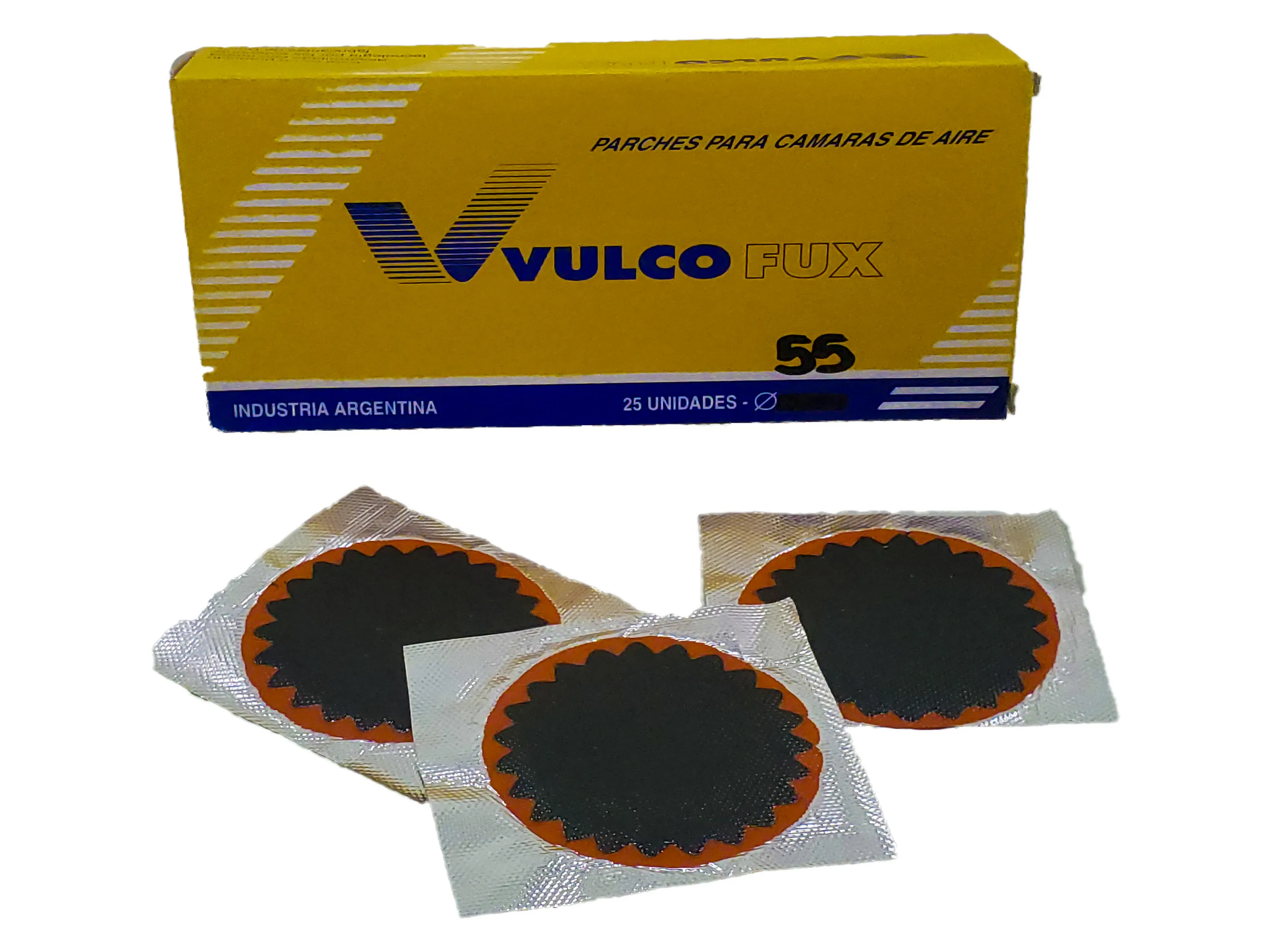 Parche Vulco 55 caja x 25 unidades