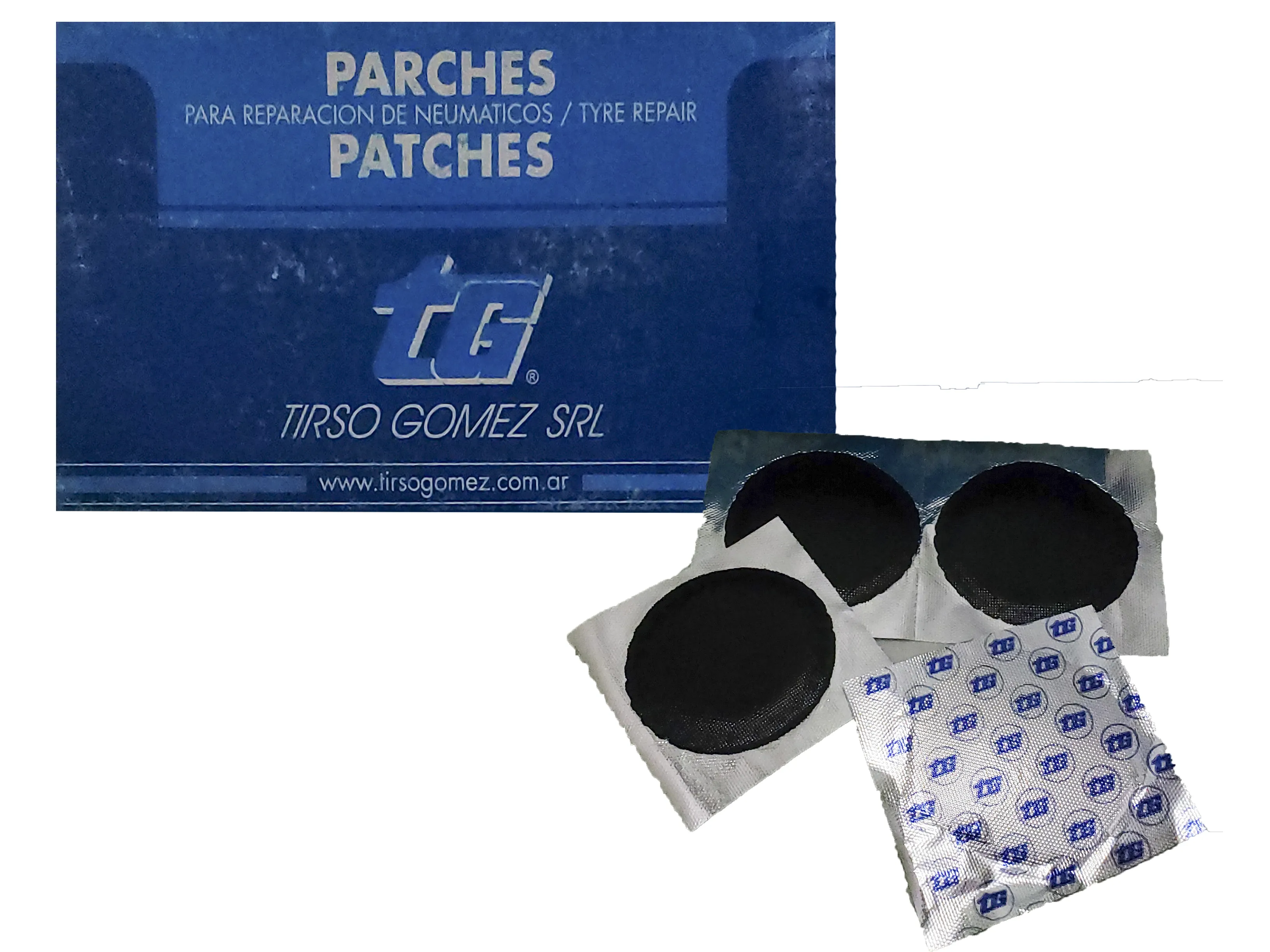 Parche tela TG U40 caja x 60 unidades