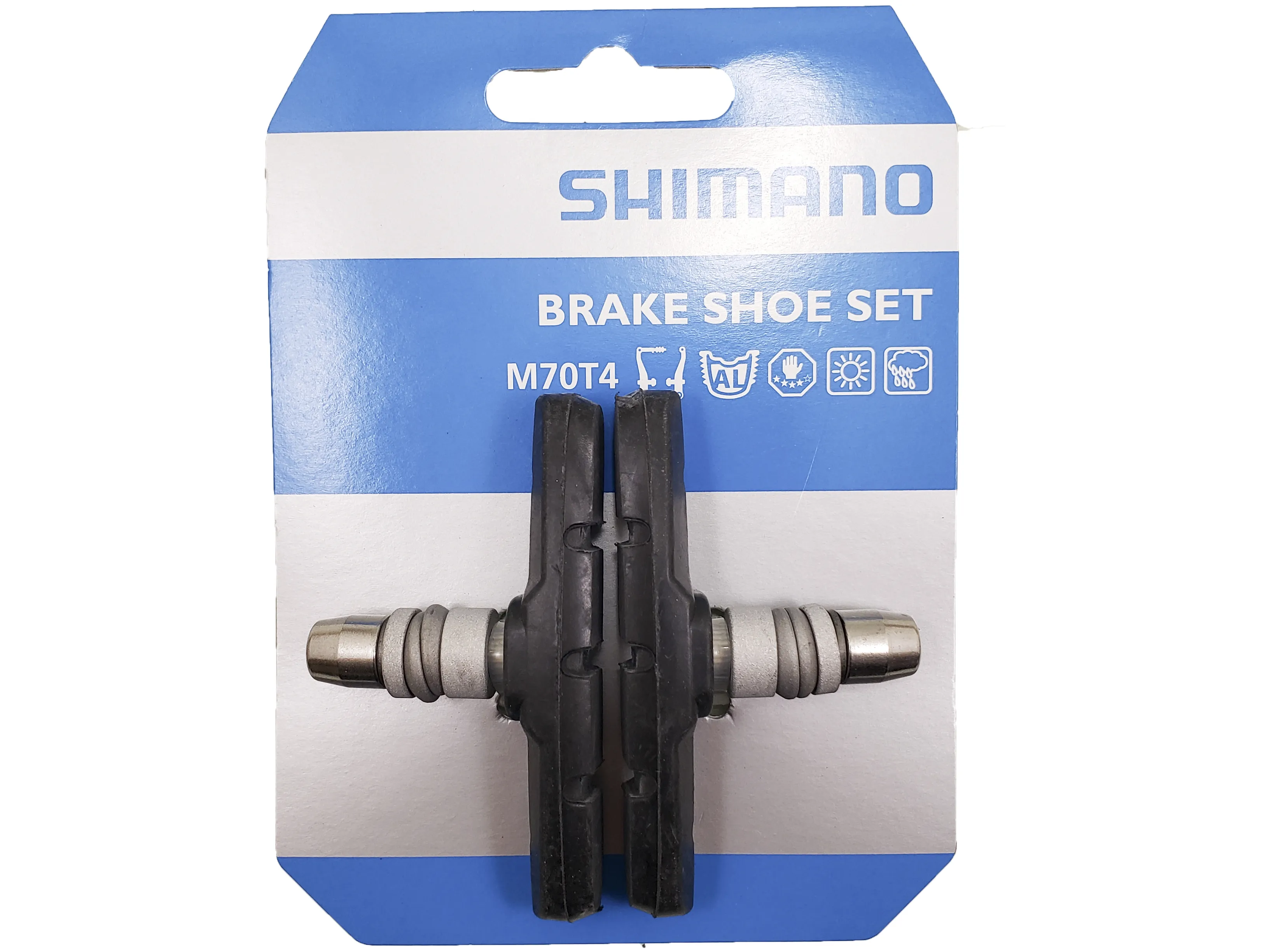 Patin de freno V-Brake con tuerca Shimano M70T4