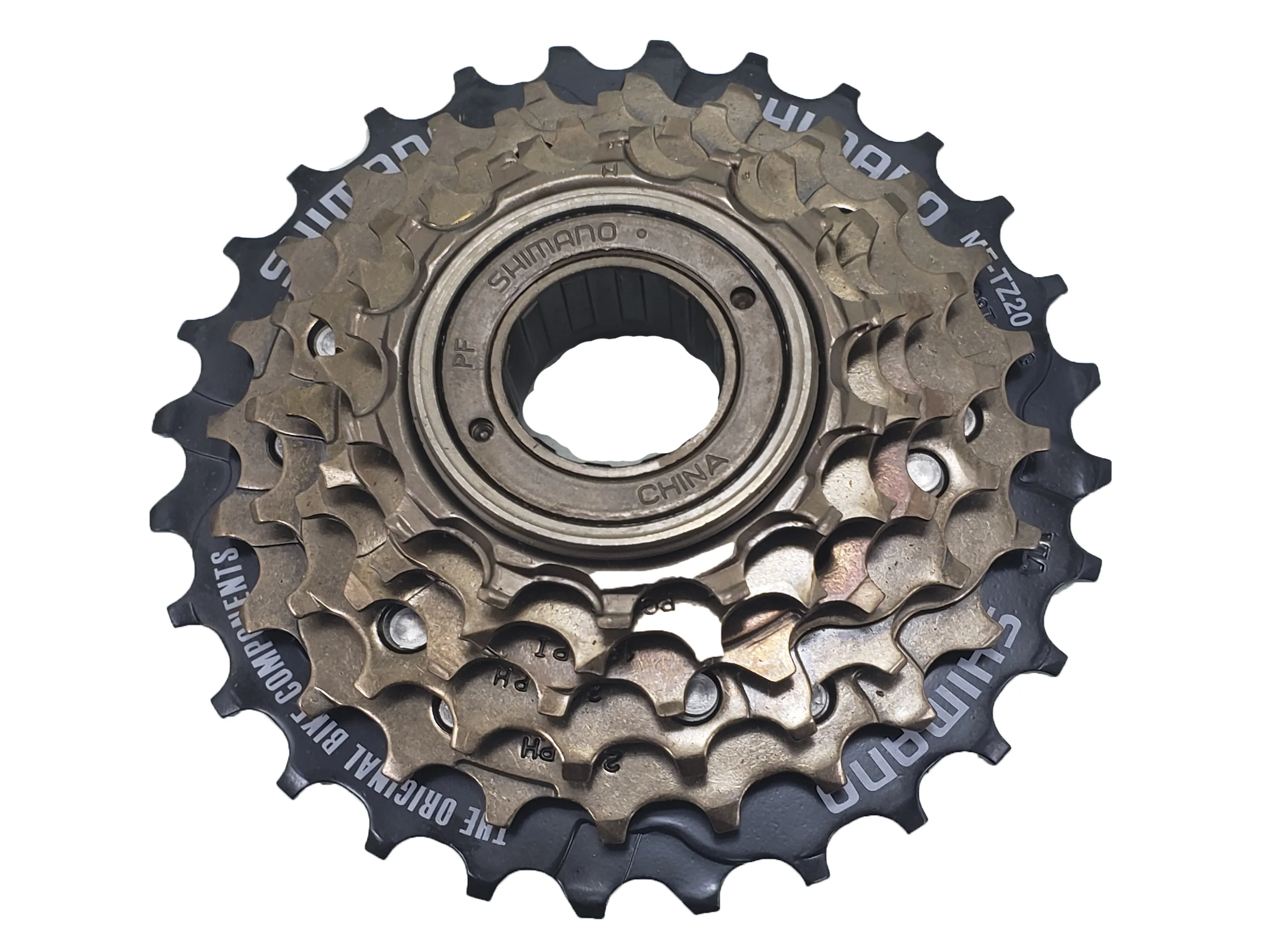 Piñon 6 coronas a rosca Shimano TZ500