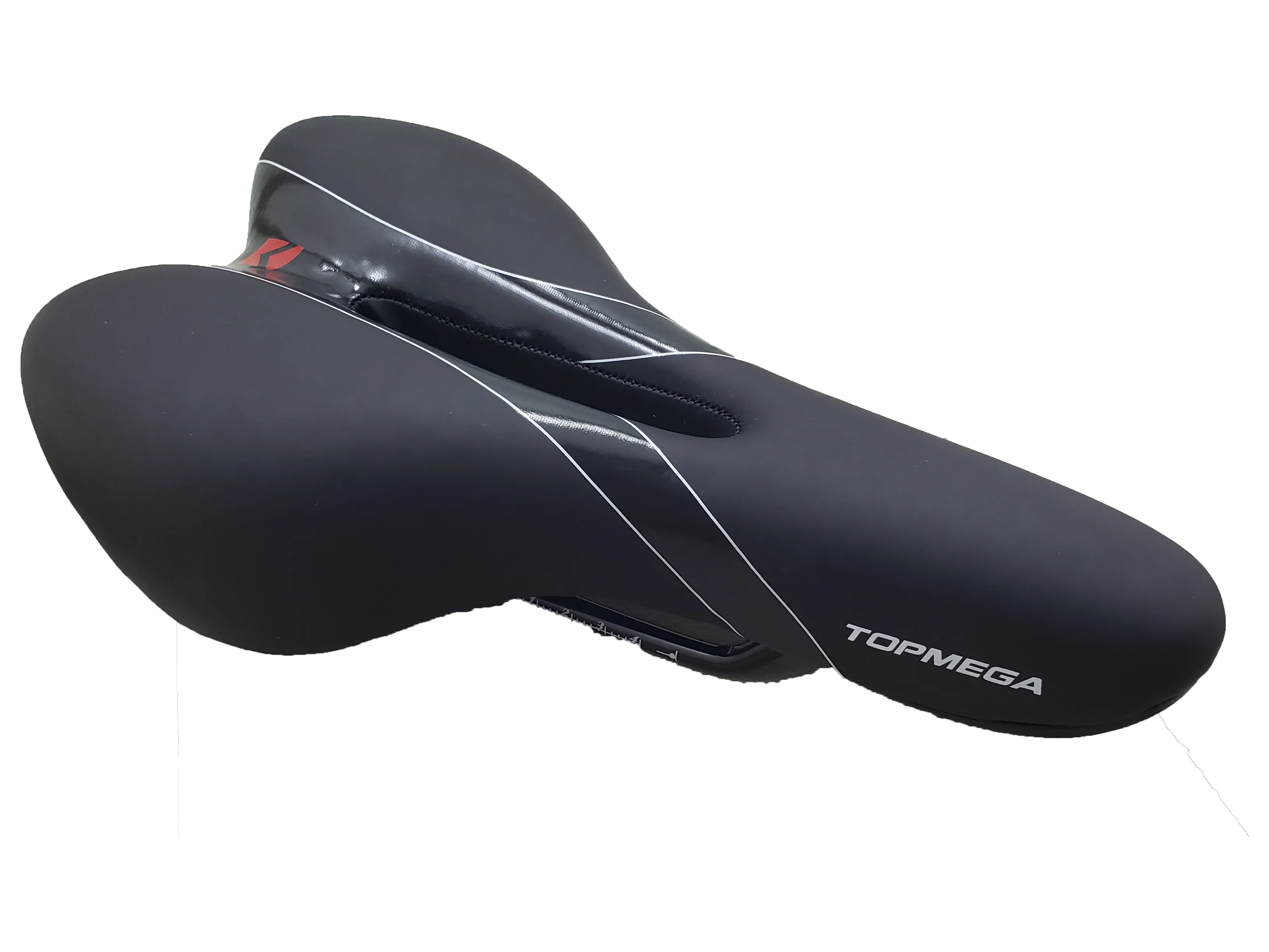 Asiento Topmega prostatico negro acolchado