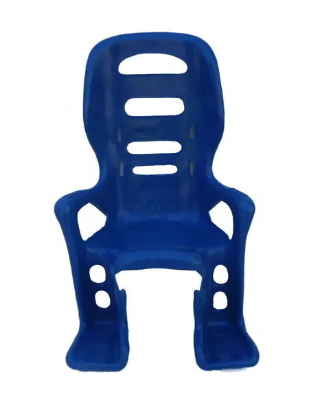 Silla porta niño trasera alta integral con cinto y apoya cabeza