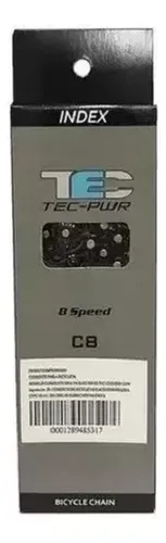 Cadena Tec paso fino 1/2 x 3/32 p/8 velocidades en caja
